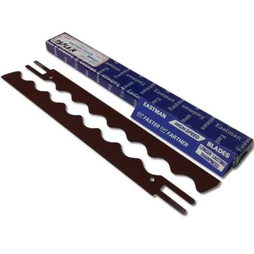 Genuine 6" Eastman Wavy Teflon Blades