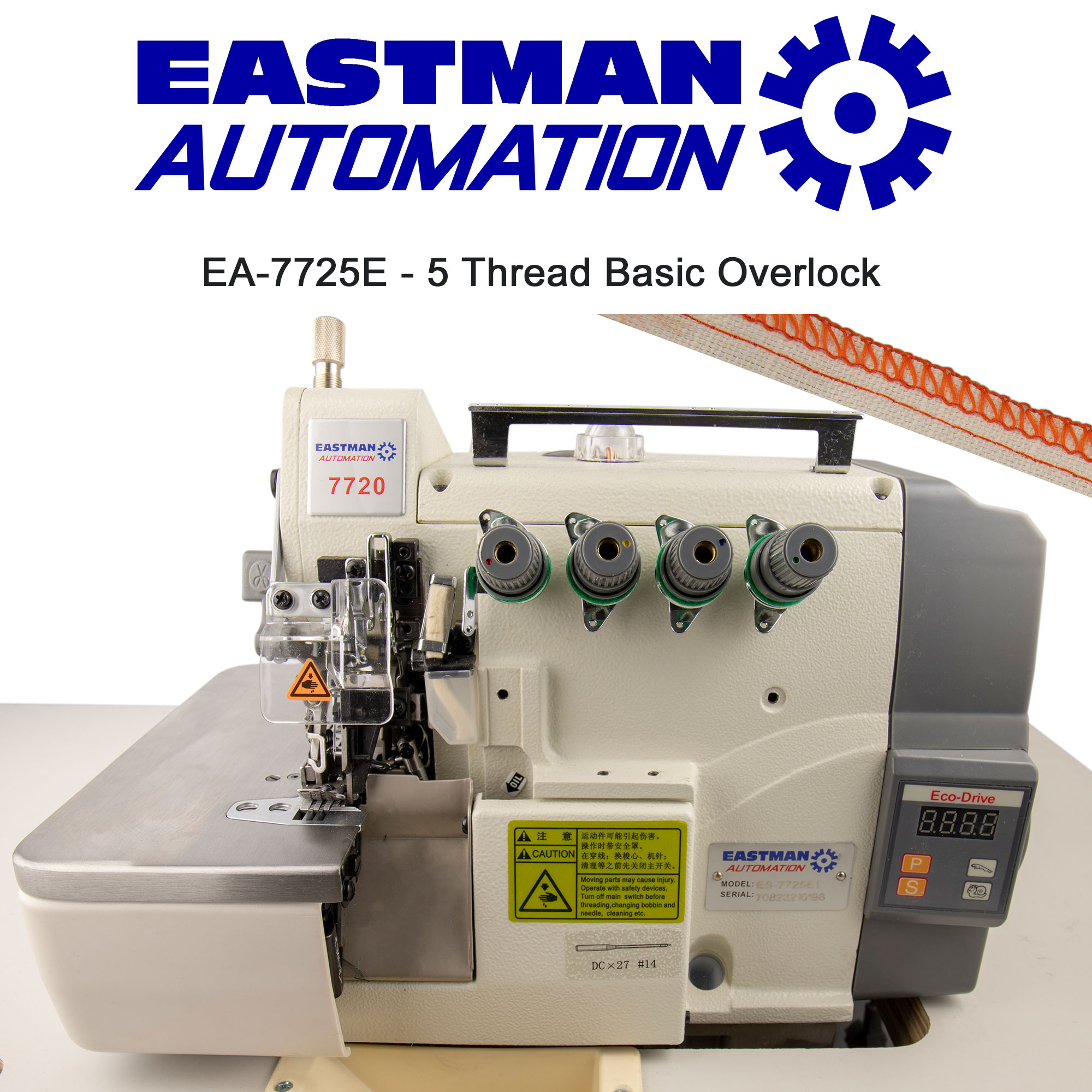 EA-7725E - 5 Thread Basic Overlock