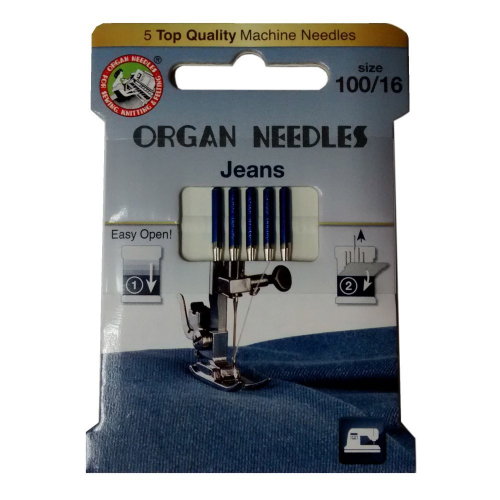 Genuine Organ Jeans Needles 130J