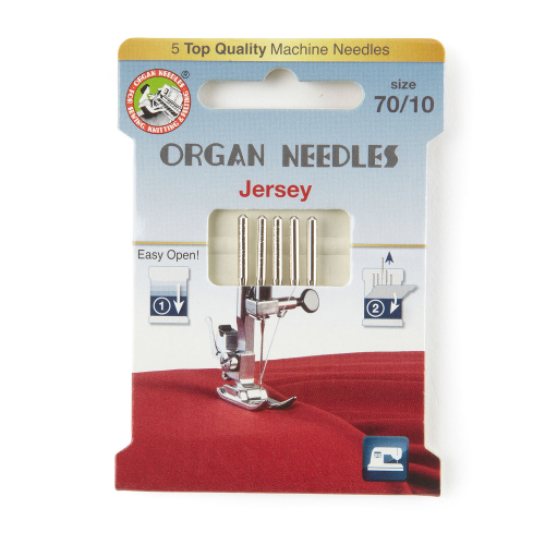 Organ Jersey Eco Domestic Needles