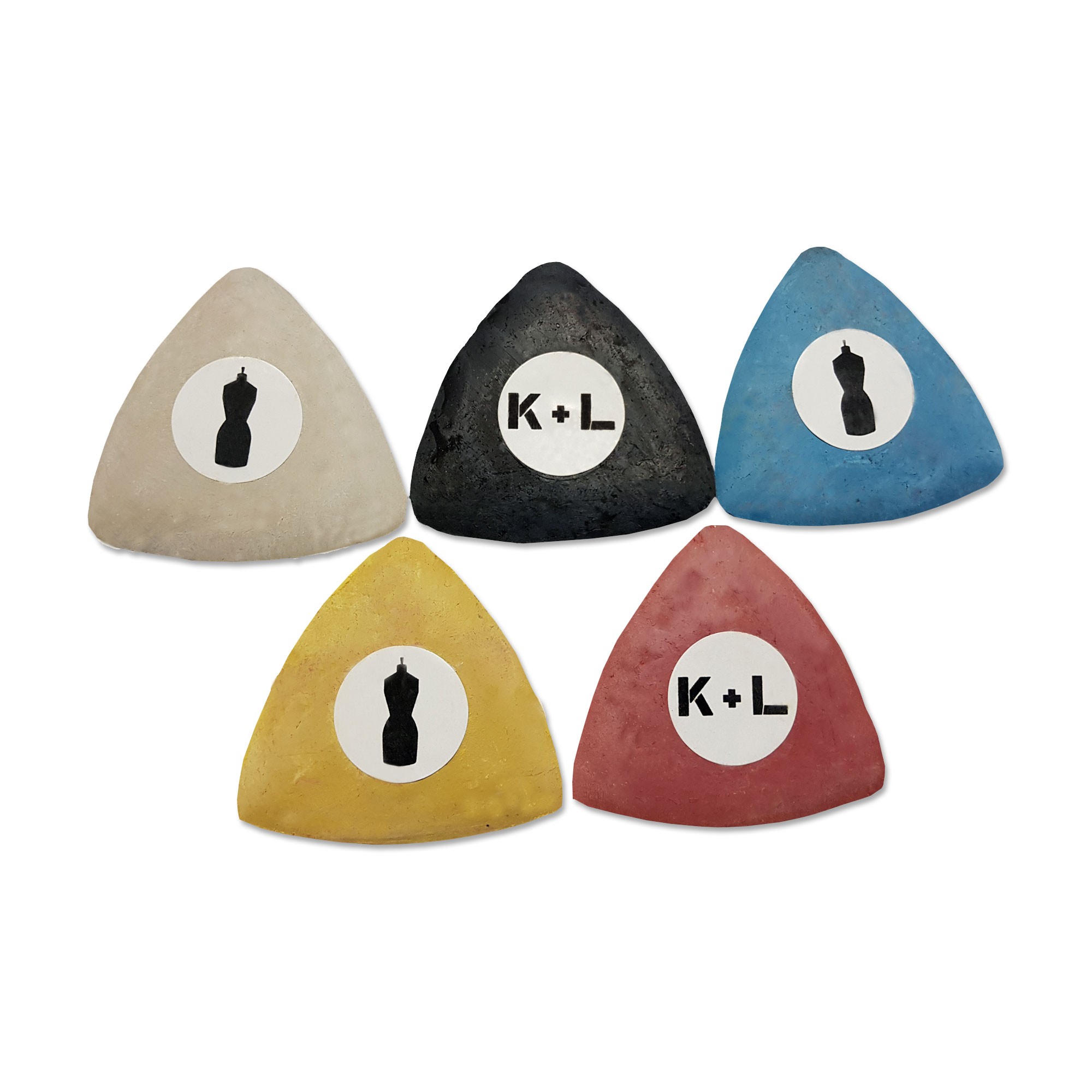 Hancocks Triangle Tailors Marking Chalk Box Of 12