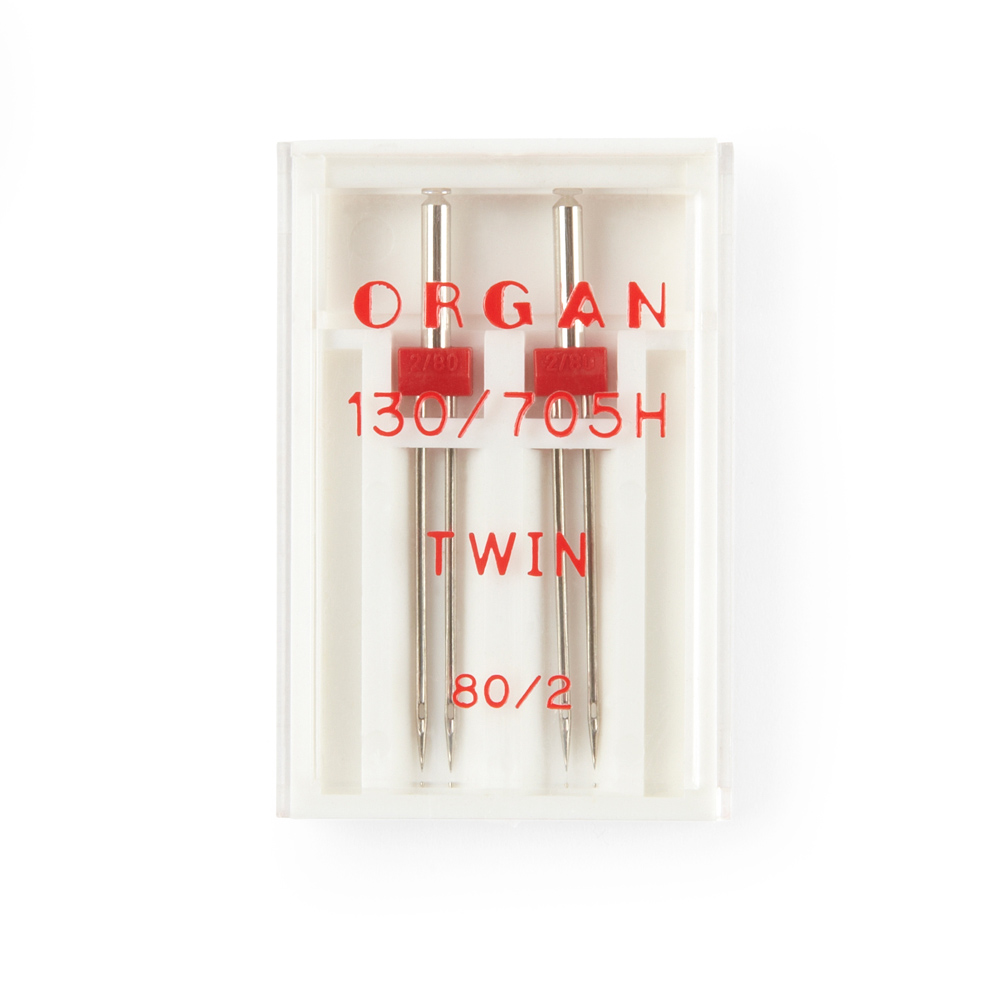 Organ Twin 80 - 2mm Needles